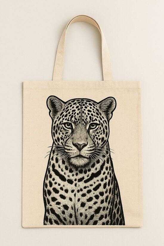 Шоппер с леопардом