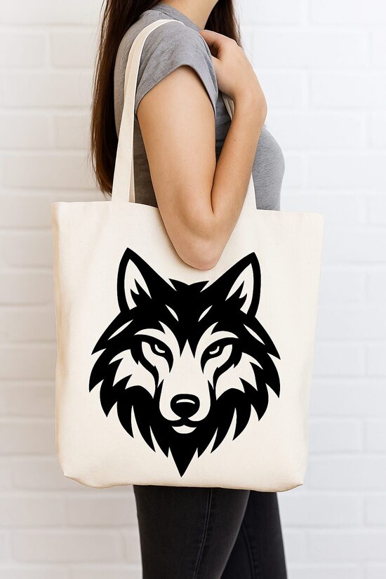 Шоппер с волком